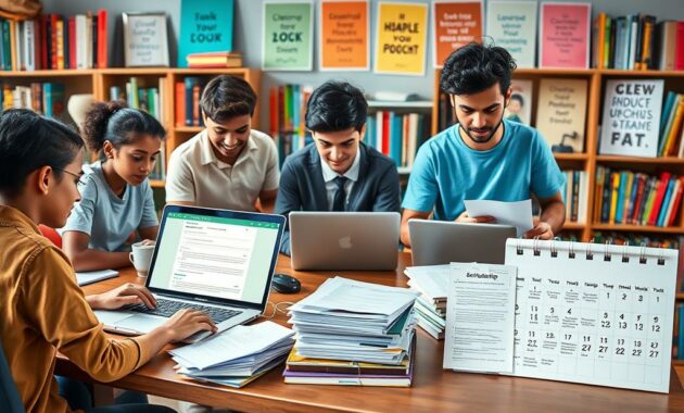scholarship application process